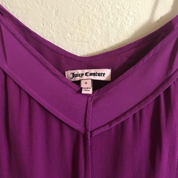 Juicy Couture 100% Silk Crepe Dress - Picture 4 of 7